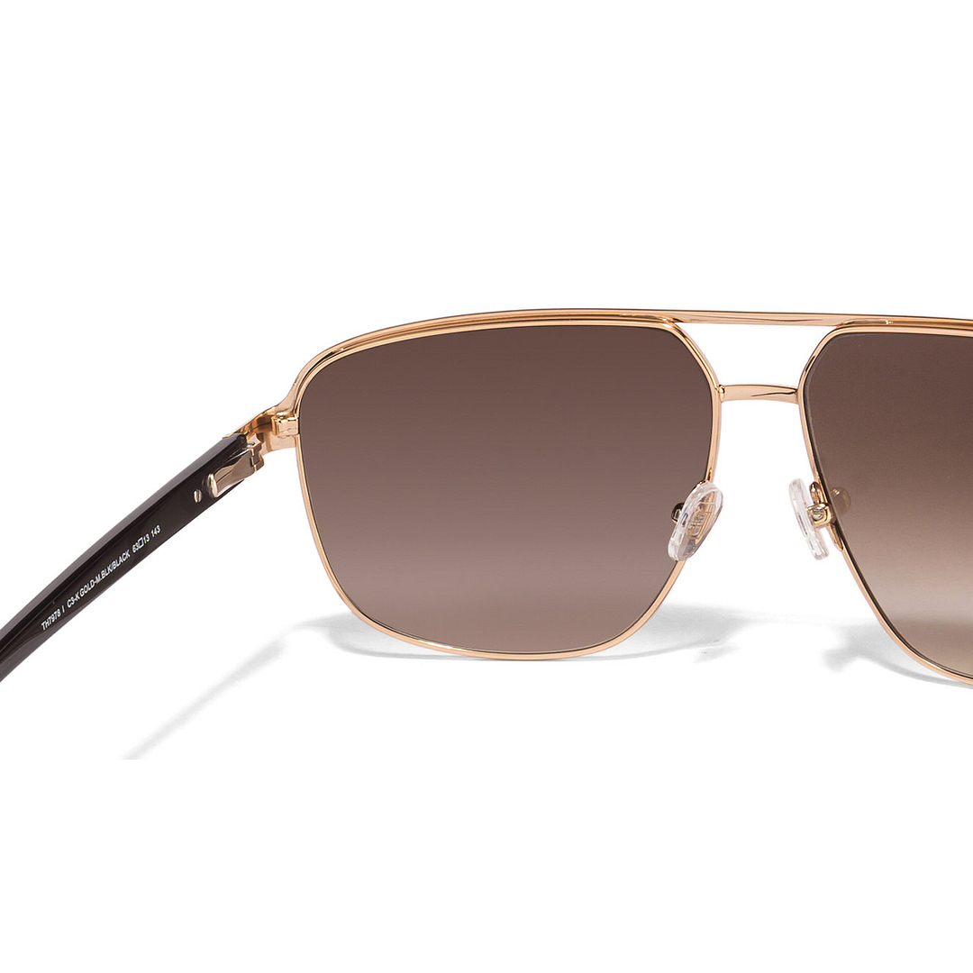 Tommy Hilfiger Black Full Rim Rectangle left side
