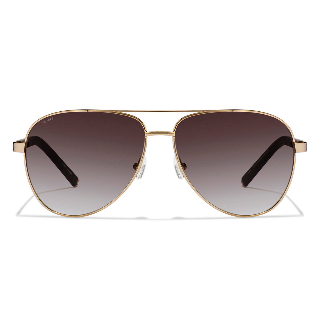 Buy Tommy Hilfiger TH7983 Large Size-60 Gold Matte Brown Grey