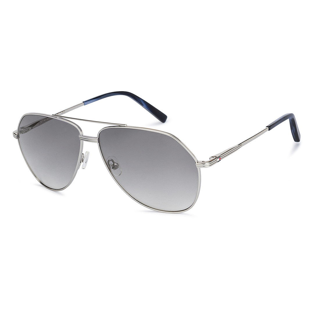 Tommy Hilfiger Silver Full Rim Aviator right side