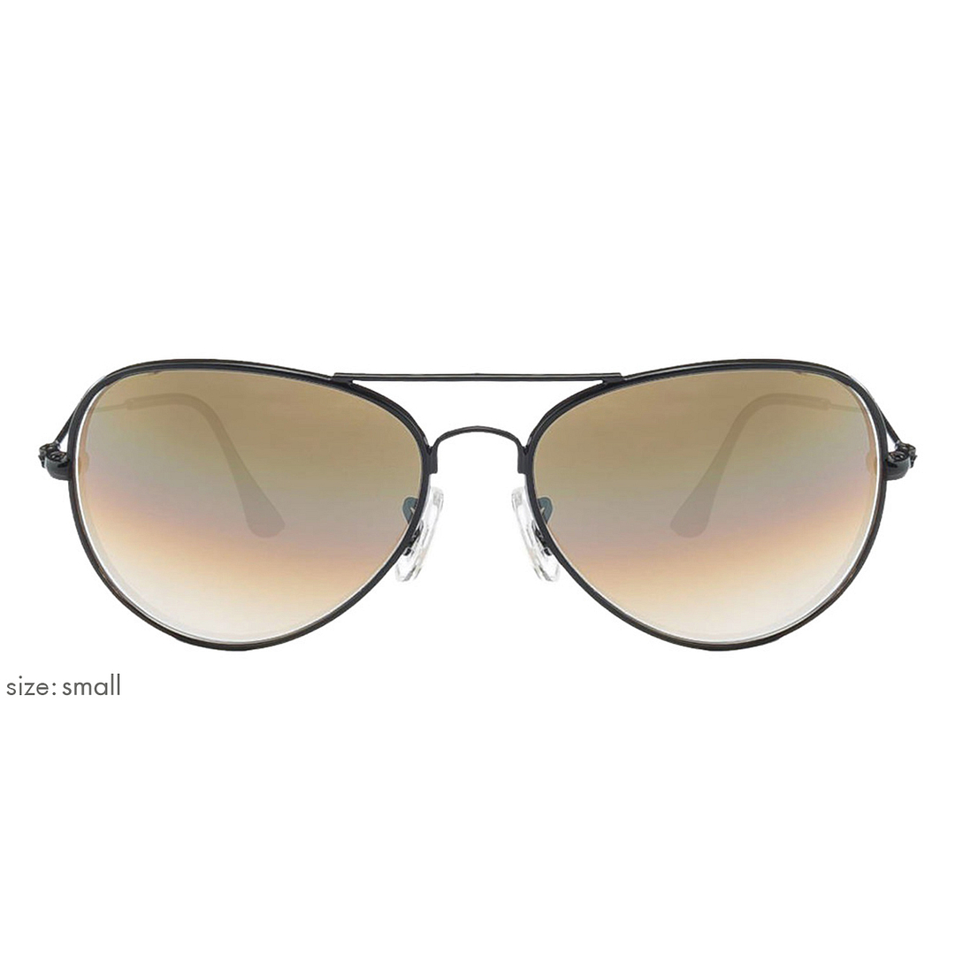 Vincent Chase Online Black Full Rim Aviator left side