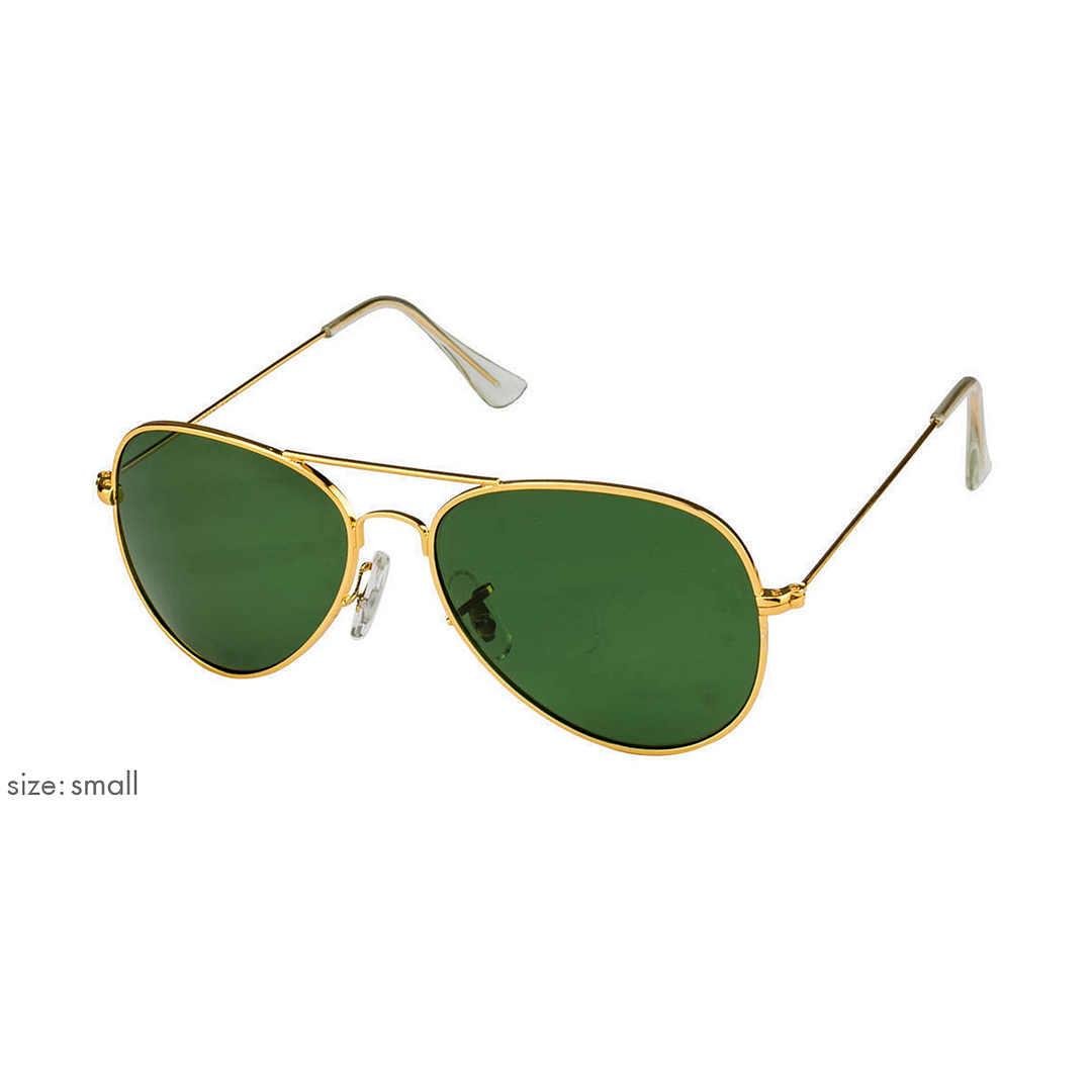 Vincent Chase Online Gold Full Rim Aviator left side