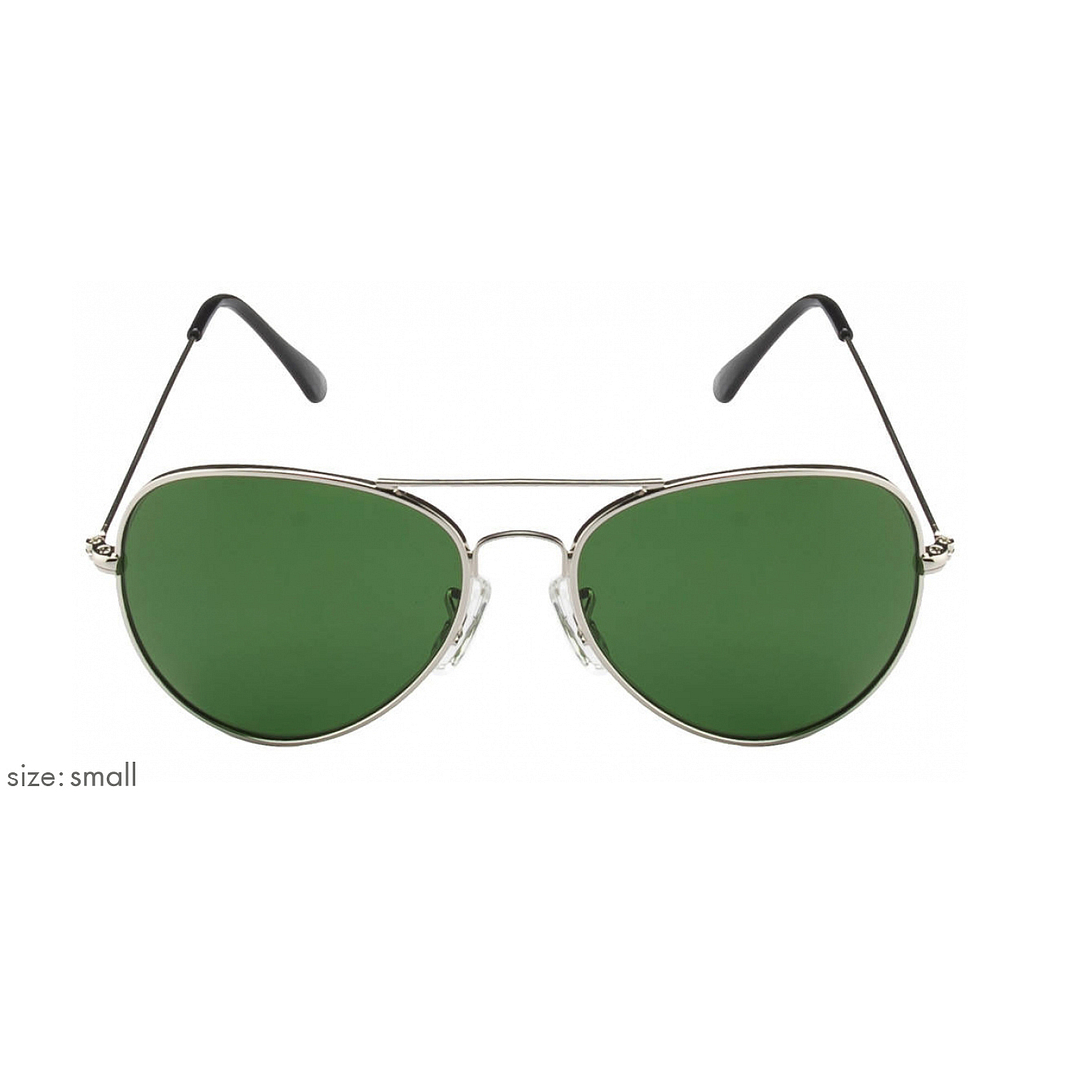 Vincent Chase Online Silver Full Rim Aviator left side