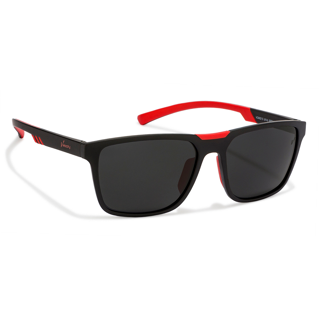 petitepeche Buy Silver Black Full Rim Rectangle Square Vincent Chase The Metal
