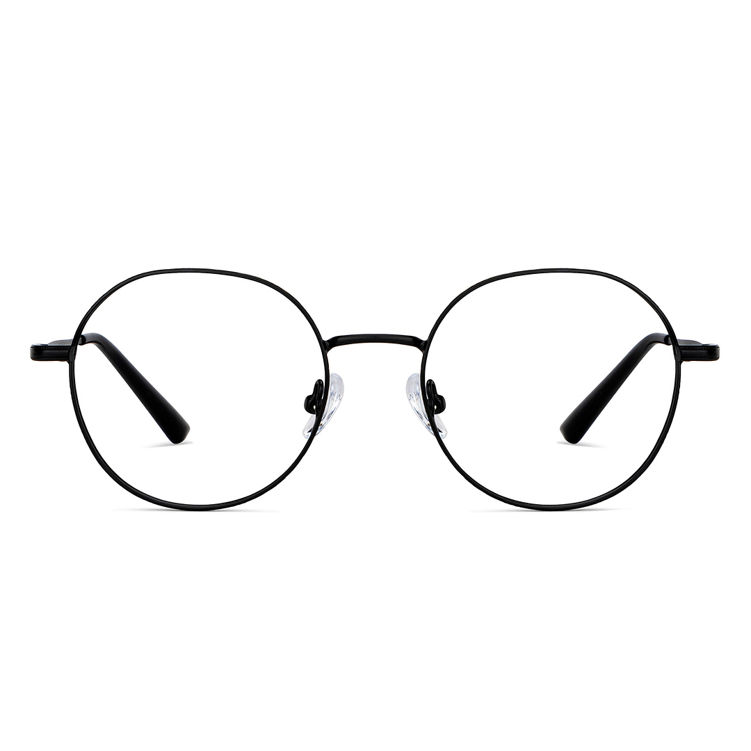 Vincent Chase Online Black Full Rim Round left side