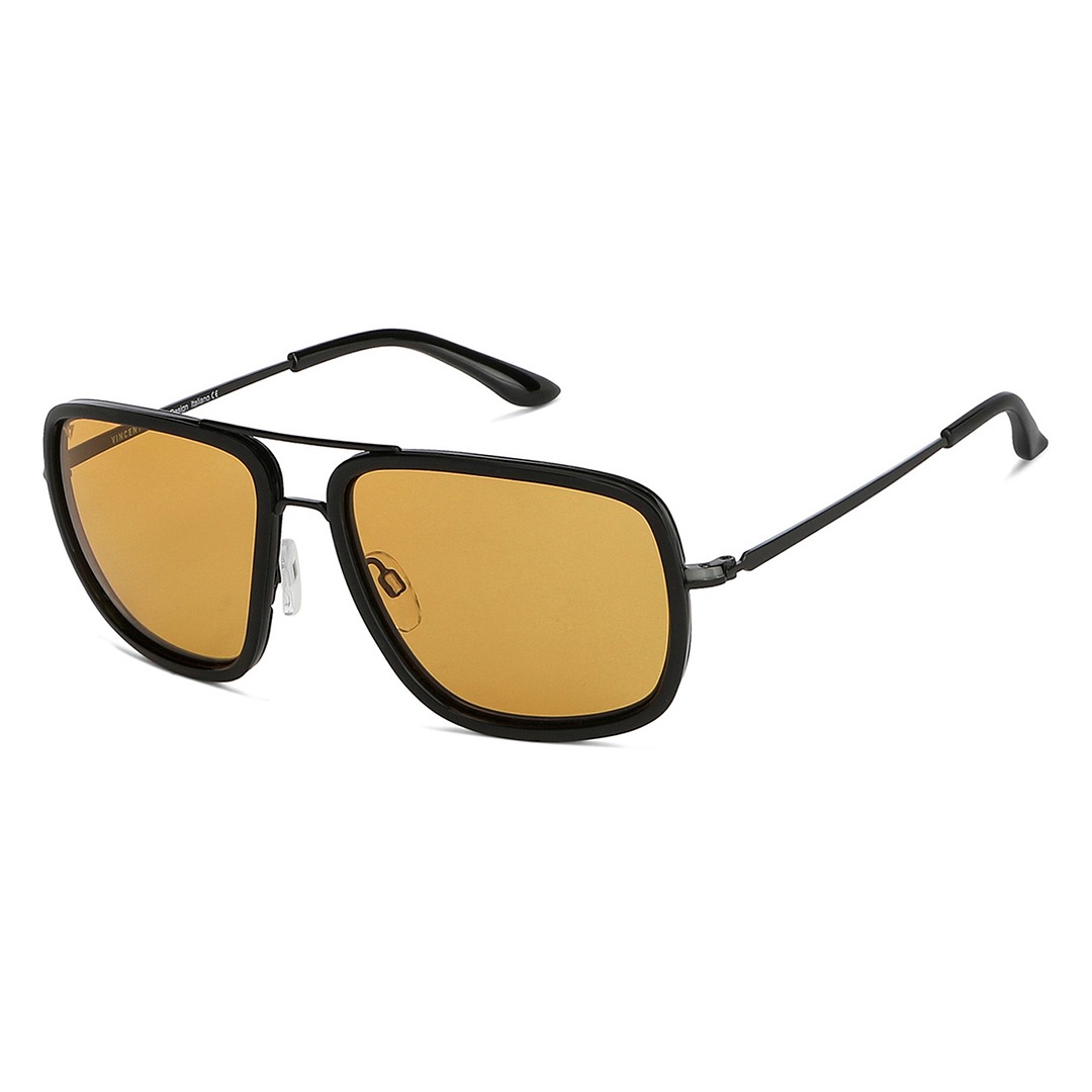 Buy Black Full Rim Rectangle Square Vincent Chase Blend Edit VC