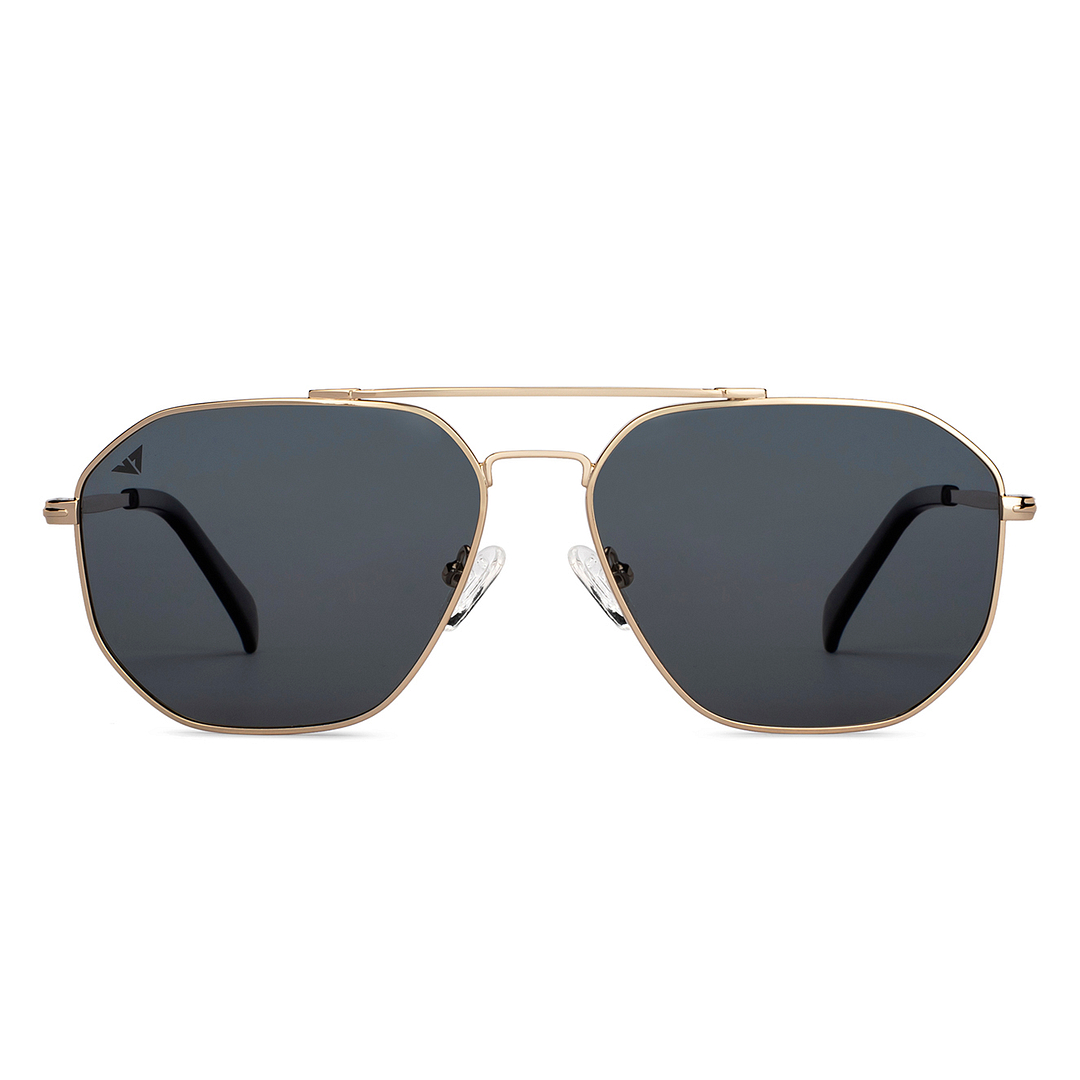 Vincent Chase Online Gold Full Rim Geometric left side