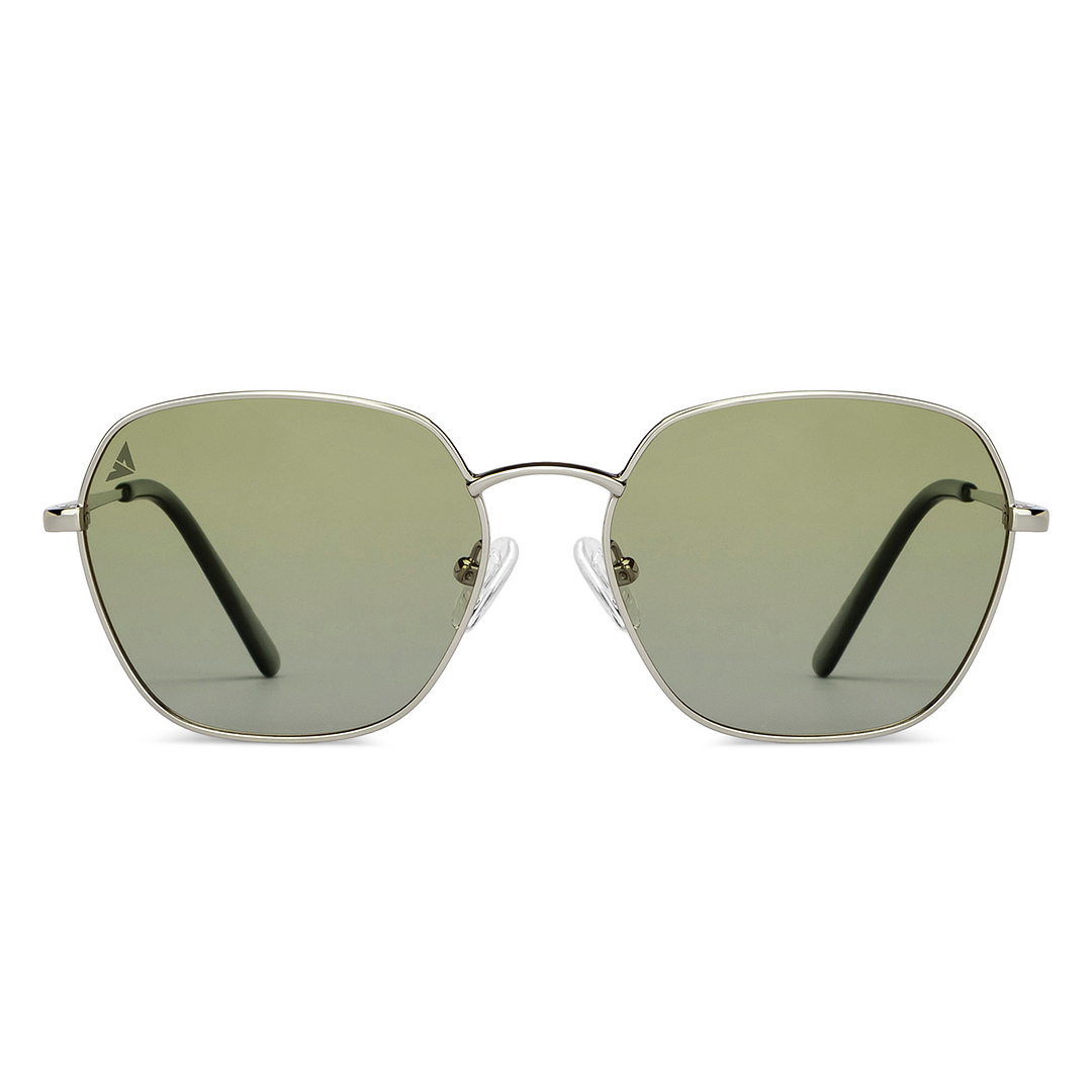 Vincent Chase Online Gold Full Rim Geometric left side