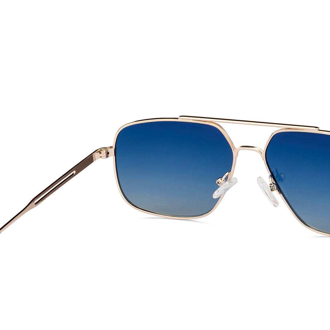 Vincent Chase Online Gold Full Rim Aviator right side