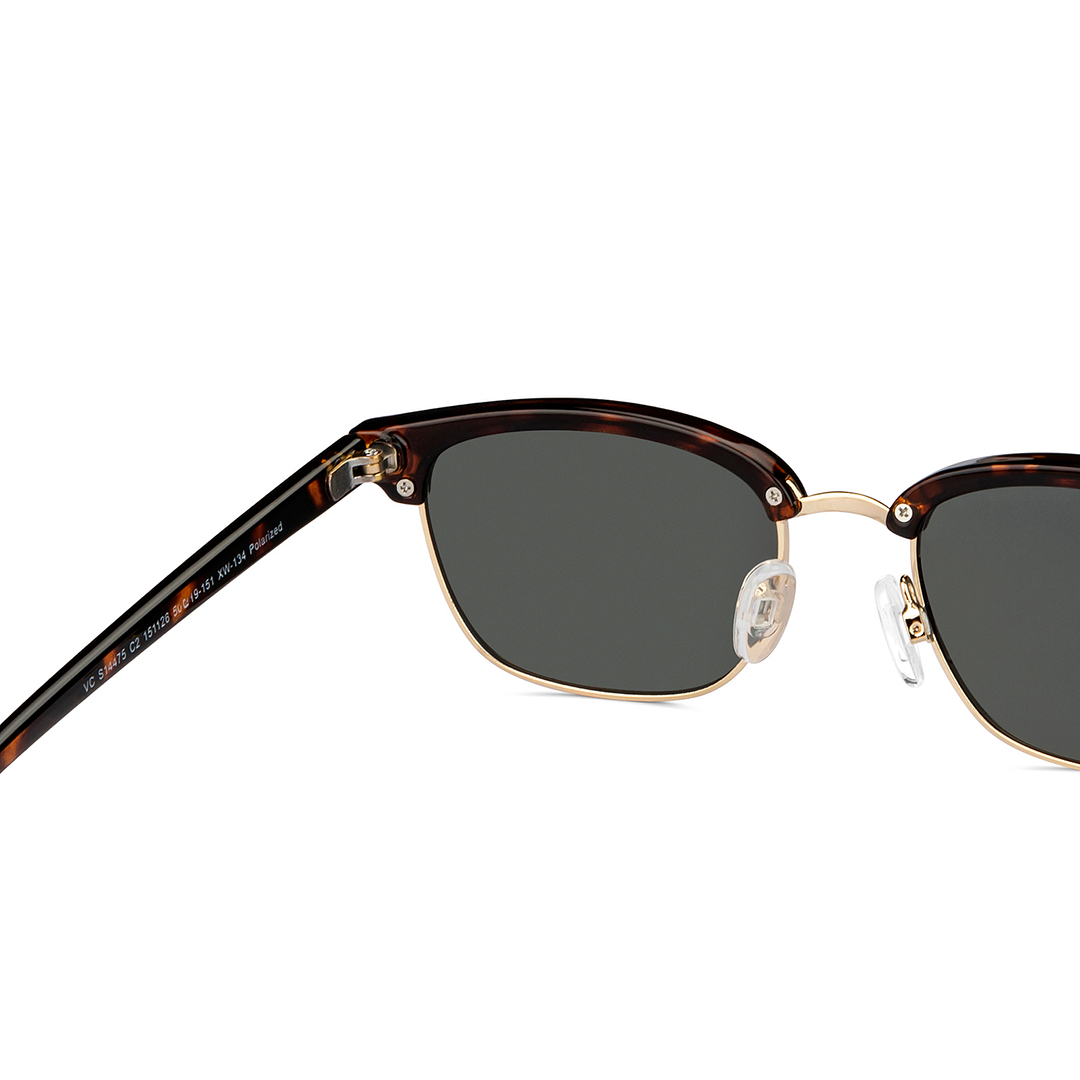 Vincent Chase Online Gold Full Rim Clubmaster right side