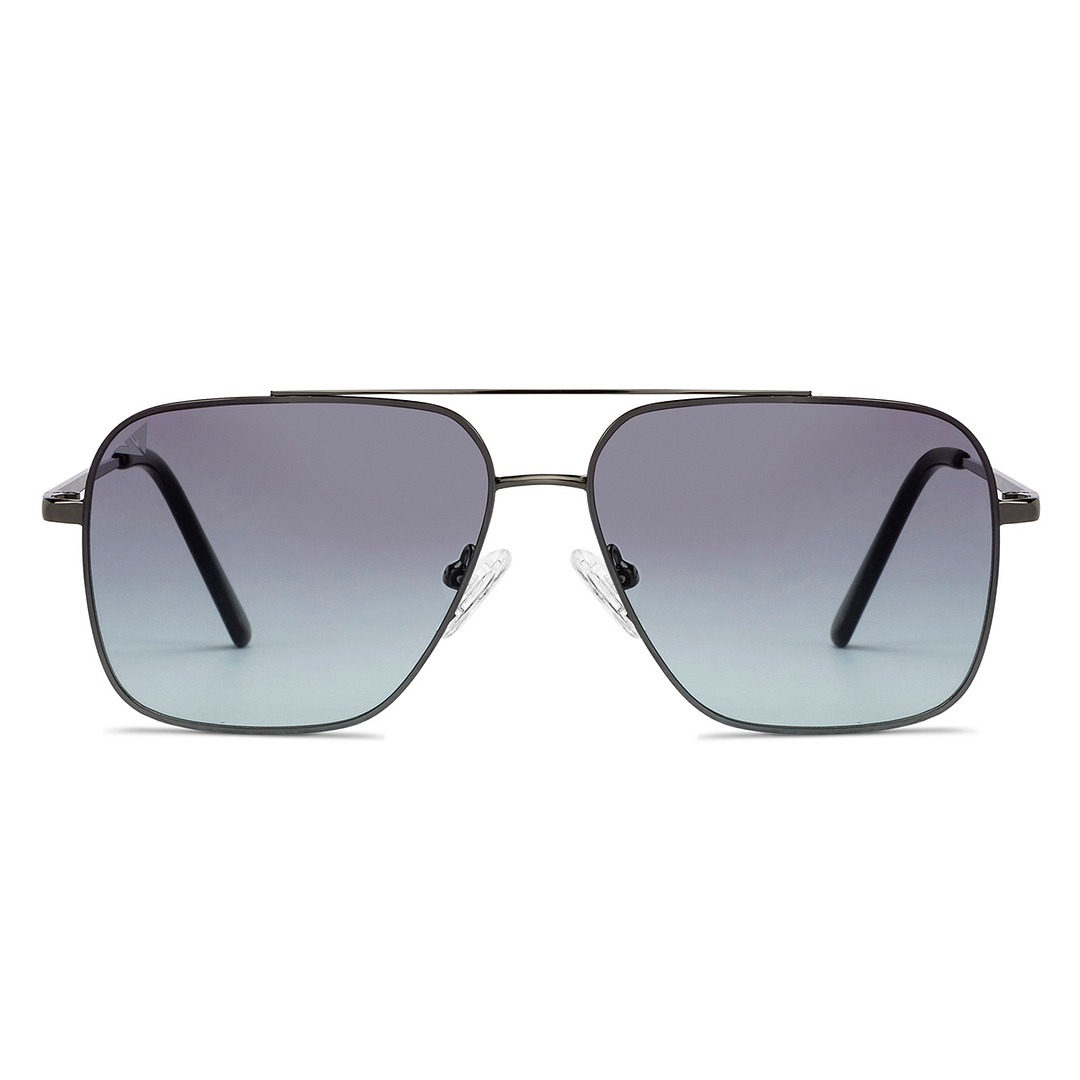 Vincent Chase Gunmetal Full Rim Square left side
