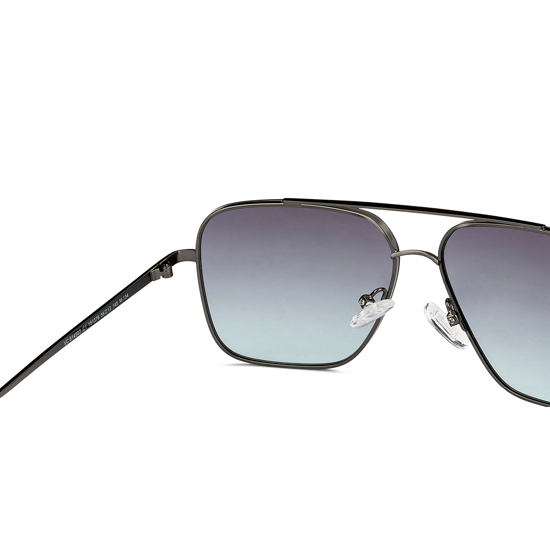 Vincent Chase Gunmetal Full Rim Square right side