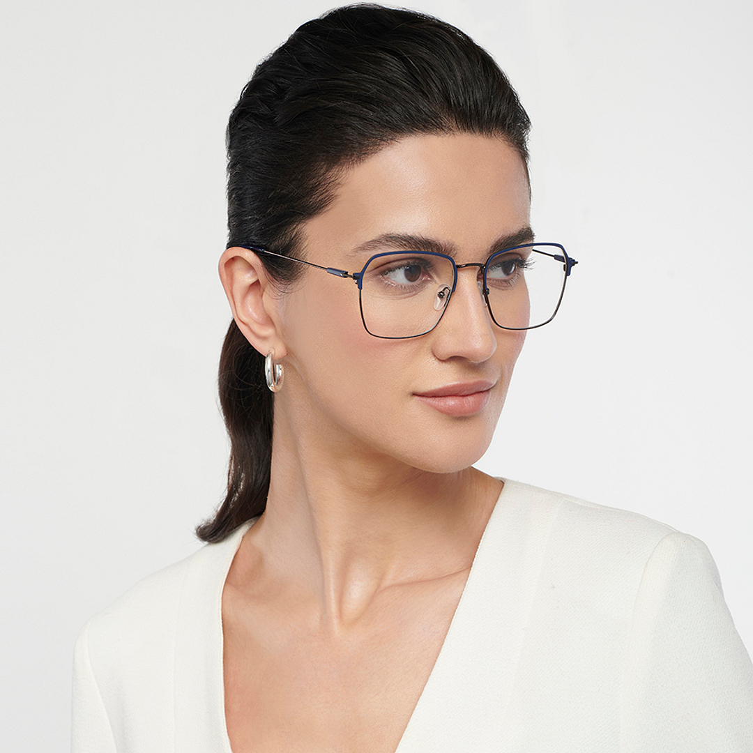 Vincent Chase Online Black Full Rim Square right side