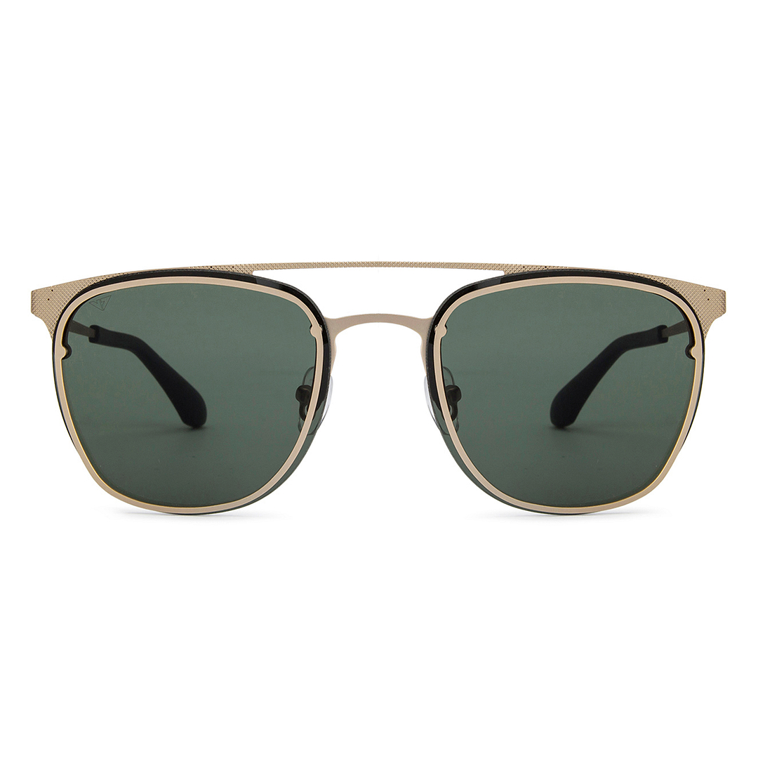 Vincent Chase Gold Full Rim Clubmaster right side