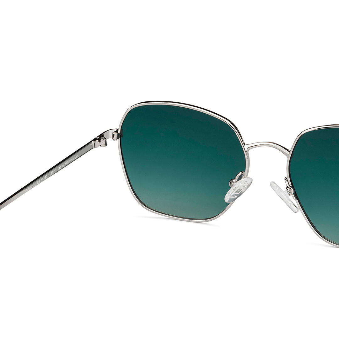 Vincent Chase Online Silver Full Rim Geometric right side