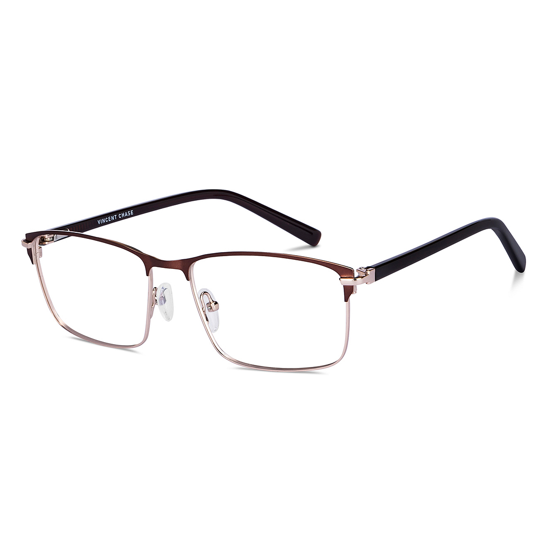 Vincent Chase Online Gold Full Rim Rectangle right side