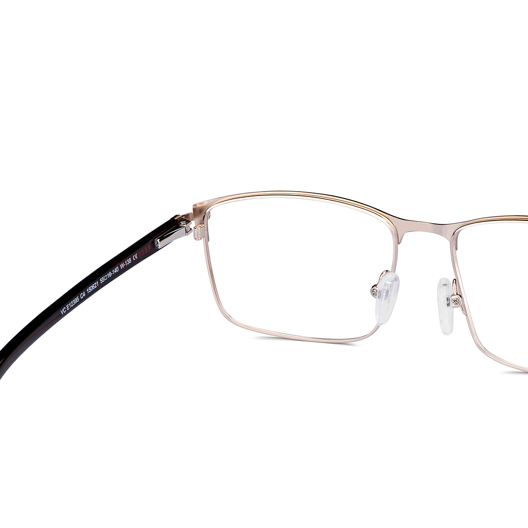 Vincent Chase Online Gold Full Rim Rectangle right side