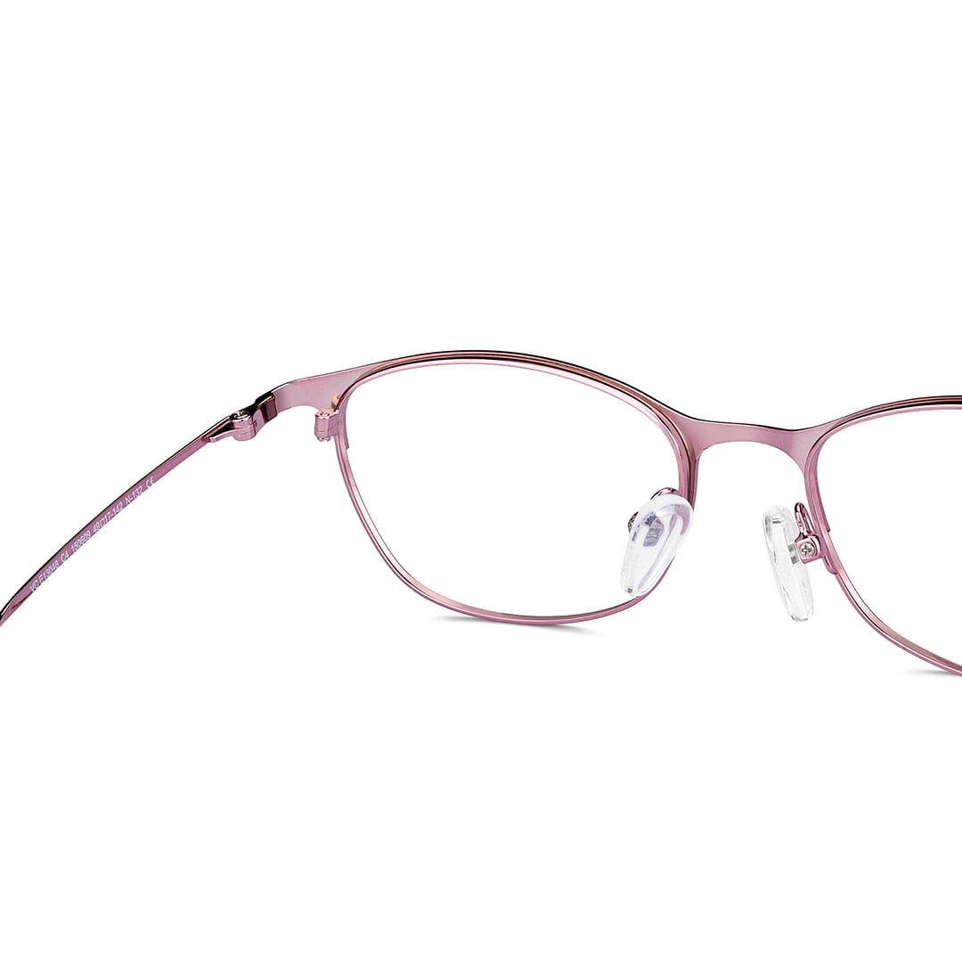 Vincent Chase Pink Full Rim Cat Eye right side
