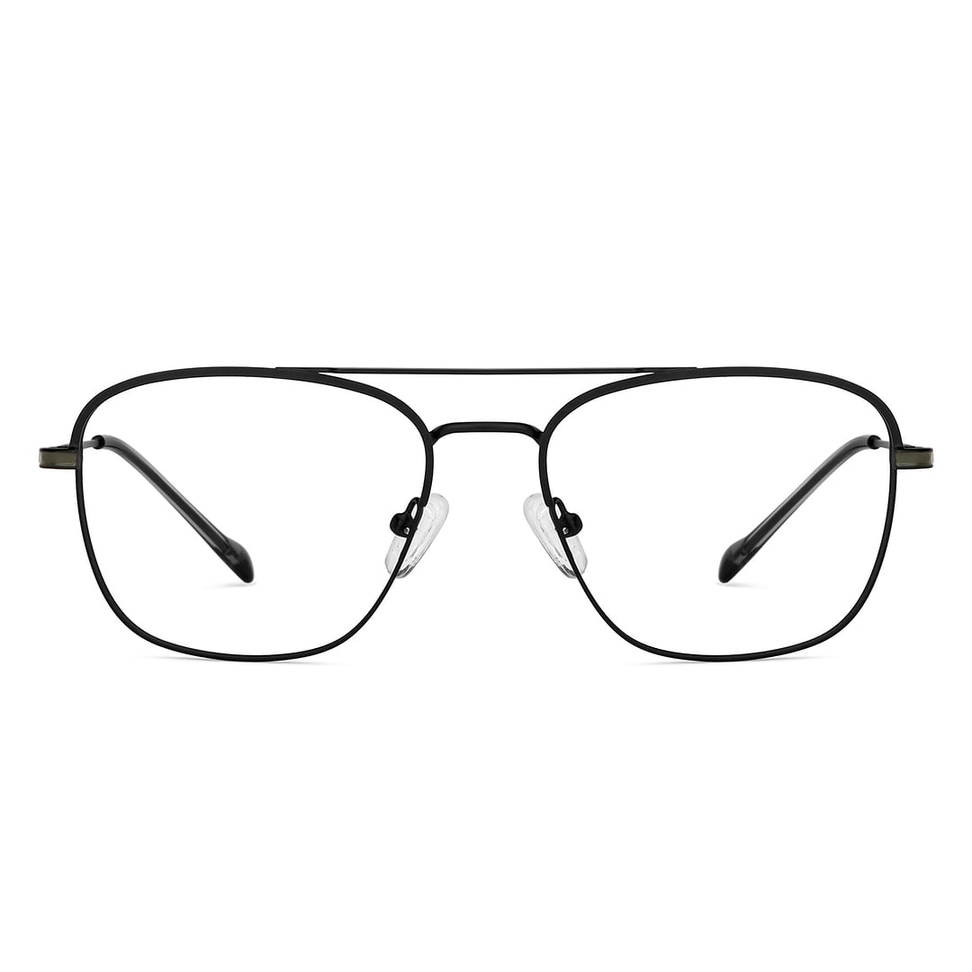 Vincent Chase Black Full Rim Square right side