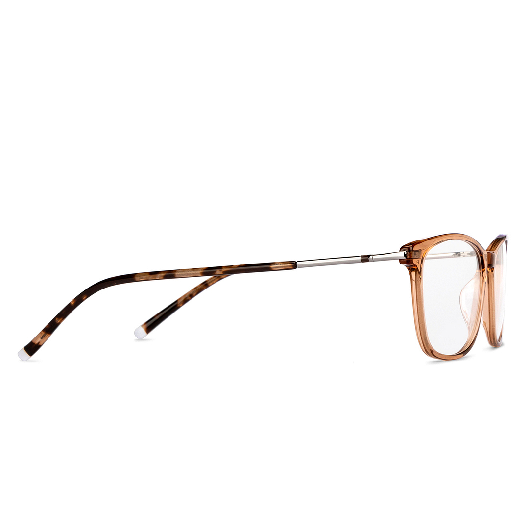Vincent Chase Online Brown Transparent Full Rim Rectangle left side