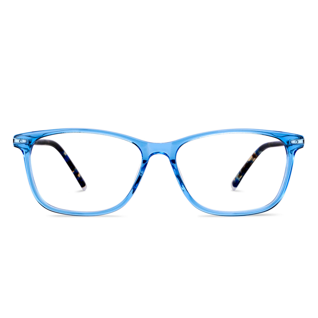 Vincent Chase Online Blue Transparent Full Rim Rectangle left side