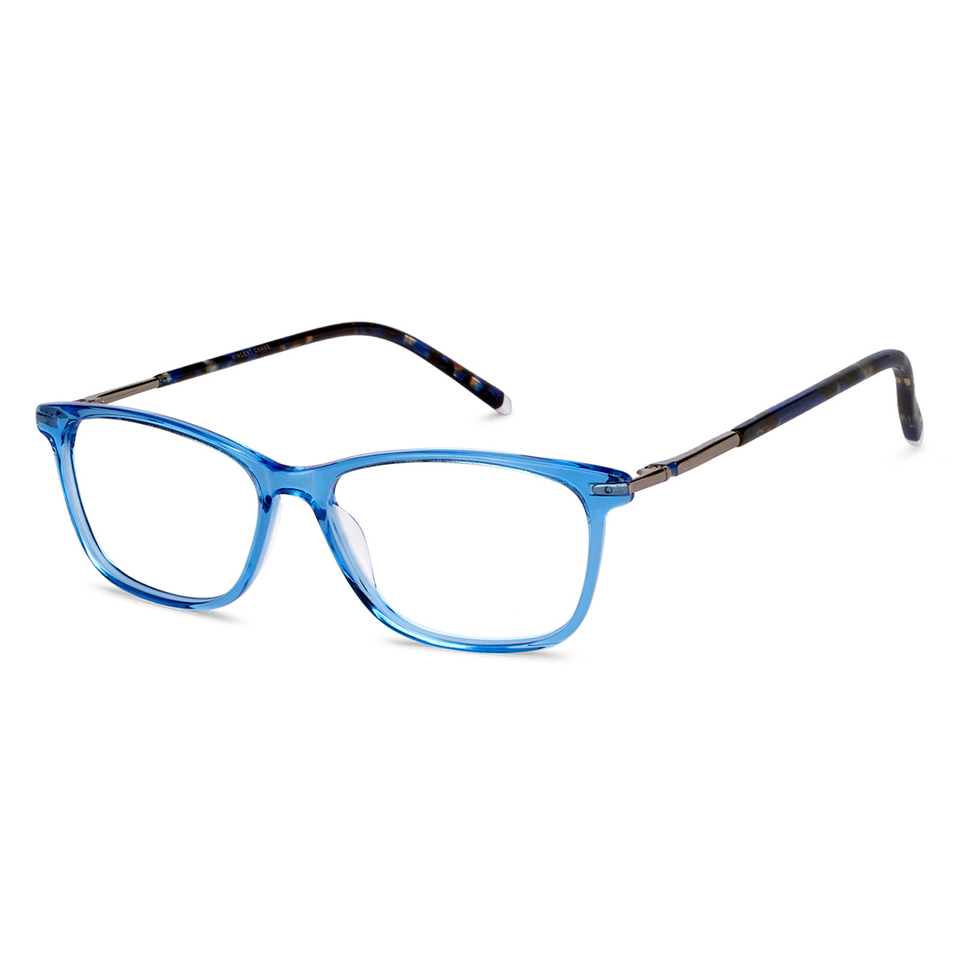 Vincent Chase Online Blue Transparent Full Rim Rectangle right side