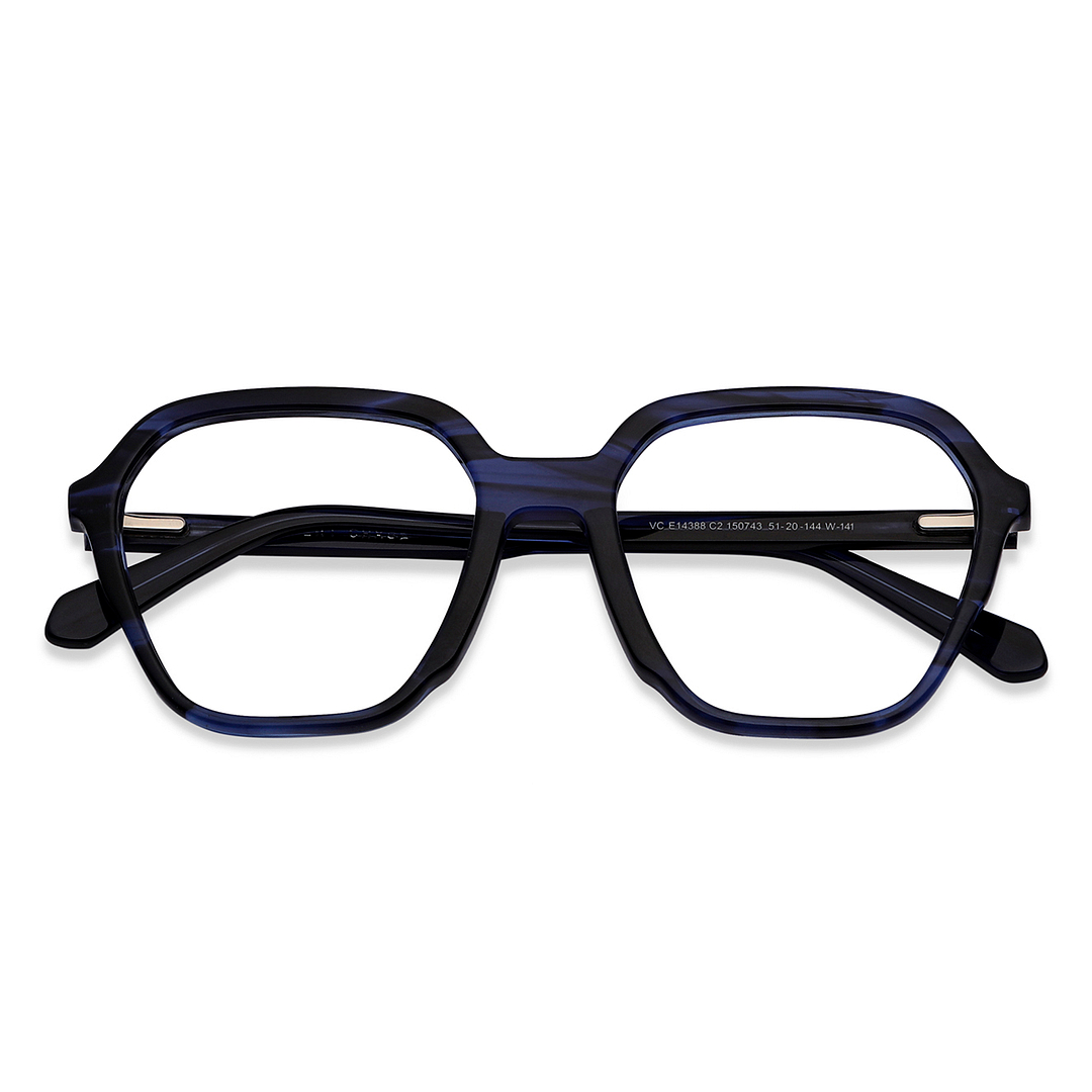 Vincent Chase Online Sky Blue Full Rim Square left side
