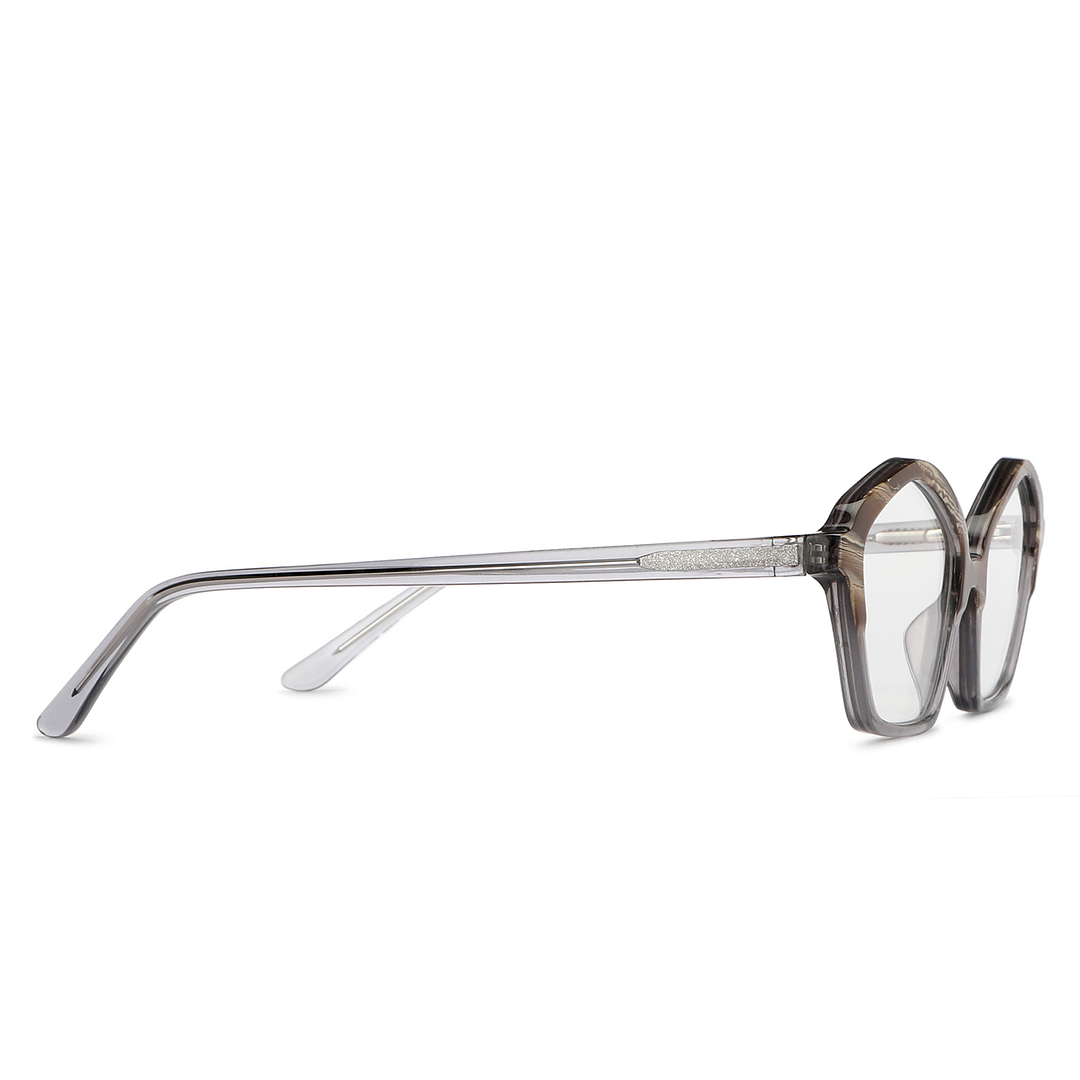 Vincent Chase Online Light Gray Full Rim Cat Eye right side