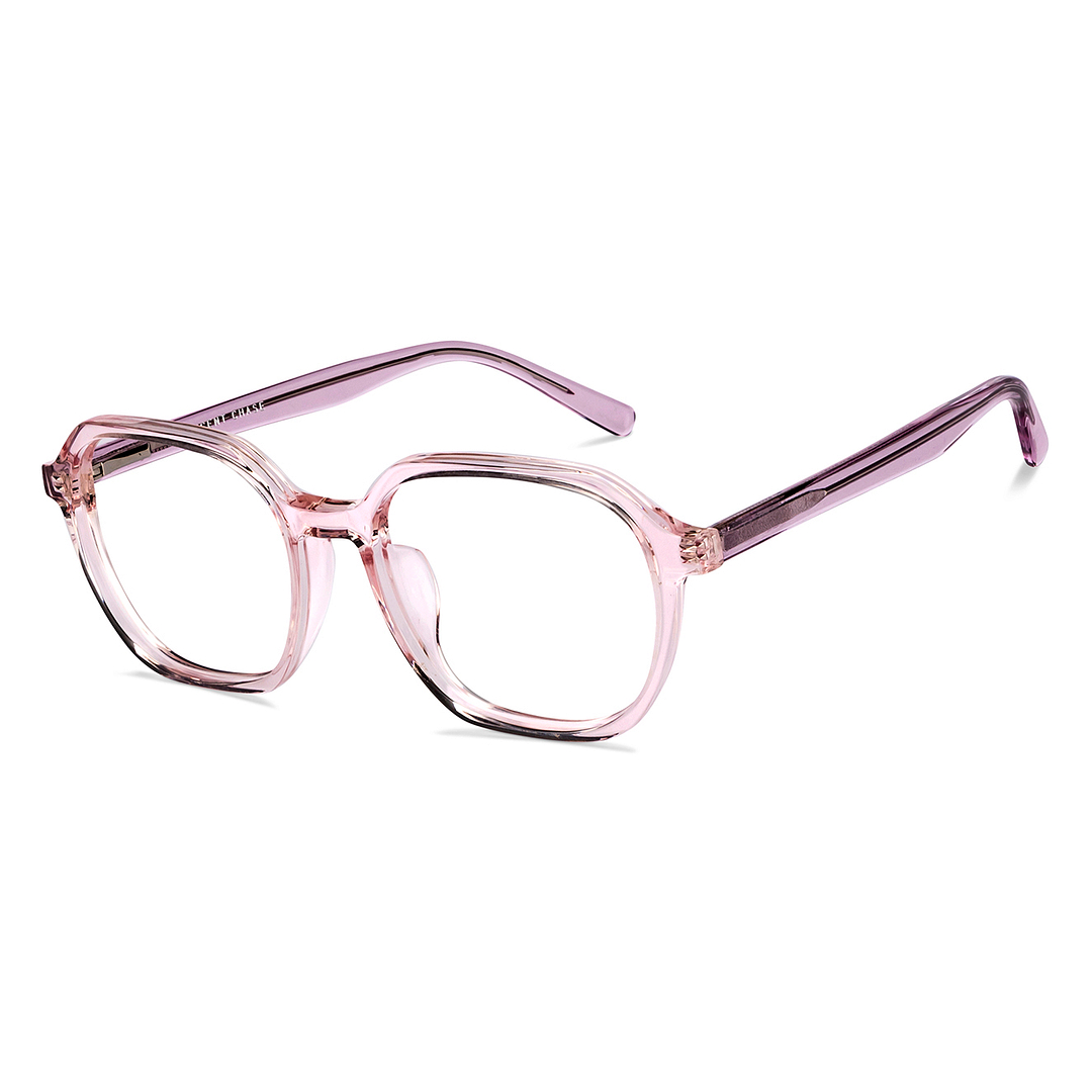 Vincent Chase Online Purple Transparent Full Rim Geometric right side