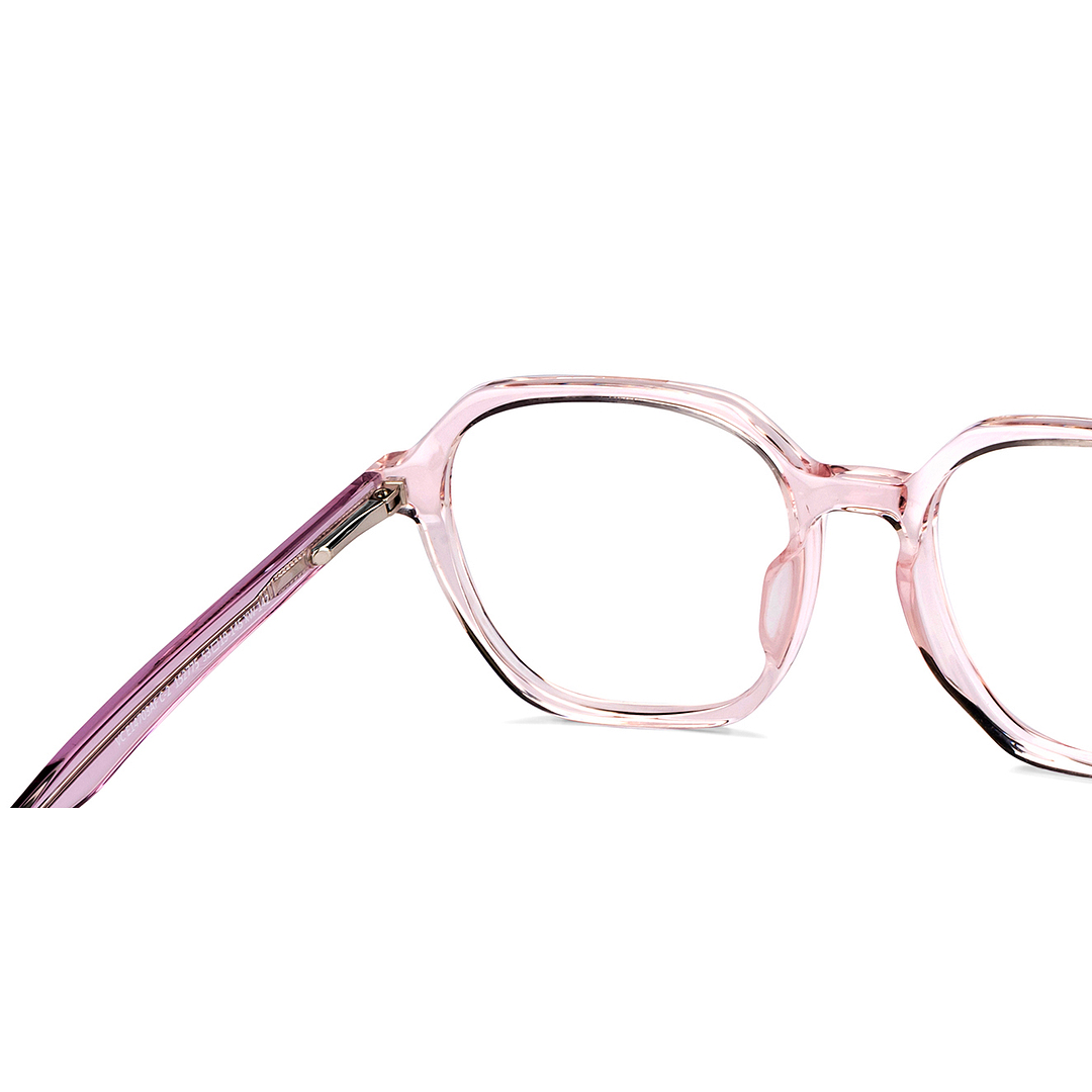 Vincent Chase Online Purple Transparent Full Rim Geometric right side