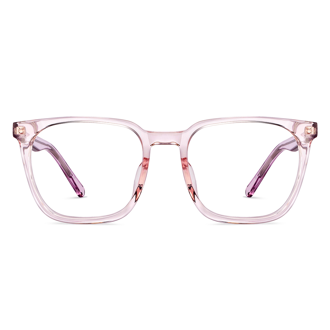 Vincent Chase Online Purple Transparent Full Rim Square left side
