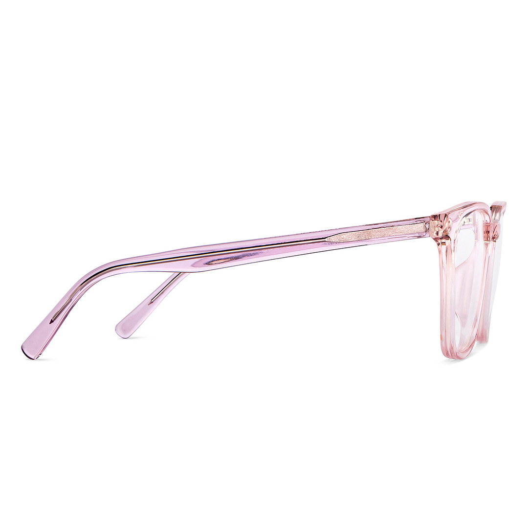 Vincent Chase Online Purple Transparent Full Rim Square left side