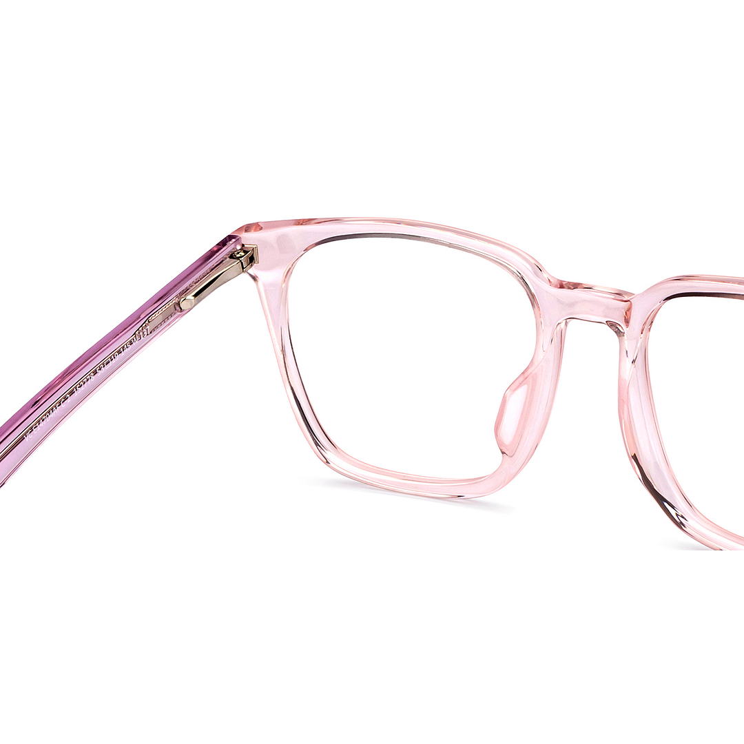 Vincent Chase Online Purple Transparent Full Rim Square right side