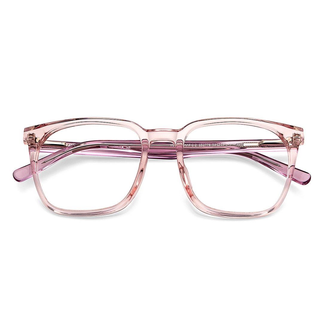 Vincent Chase Online Purple Transparent Full Rim Square left side