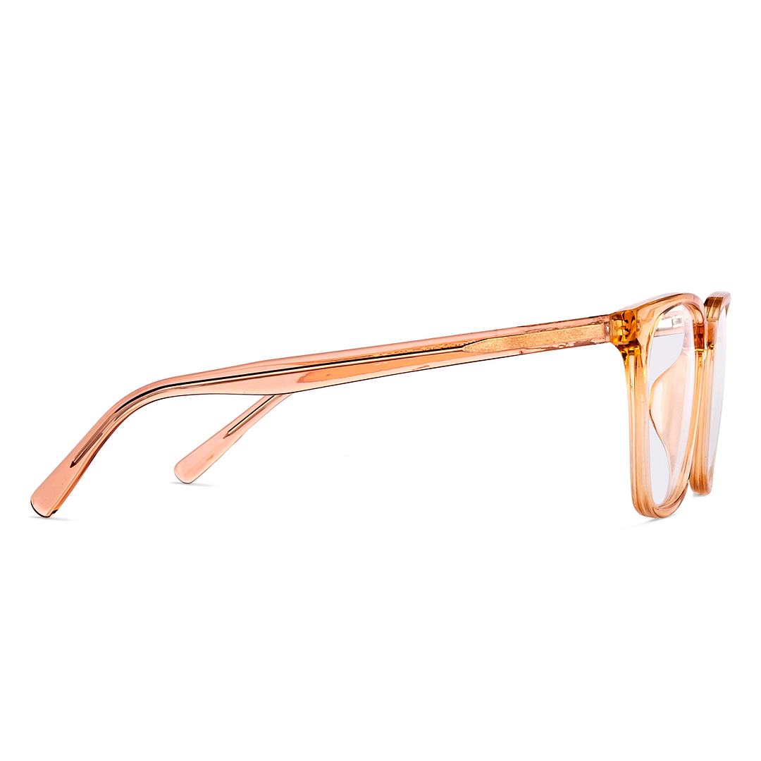 Vincent Chase Online Orange Transparent Full Rim Square left side