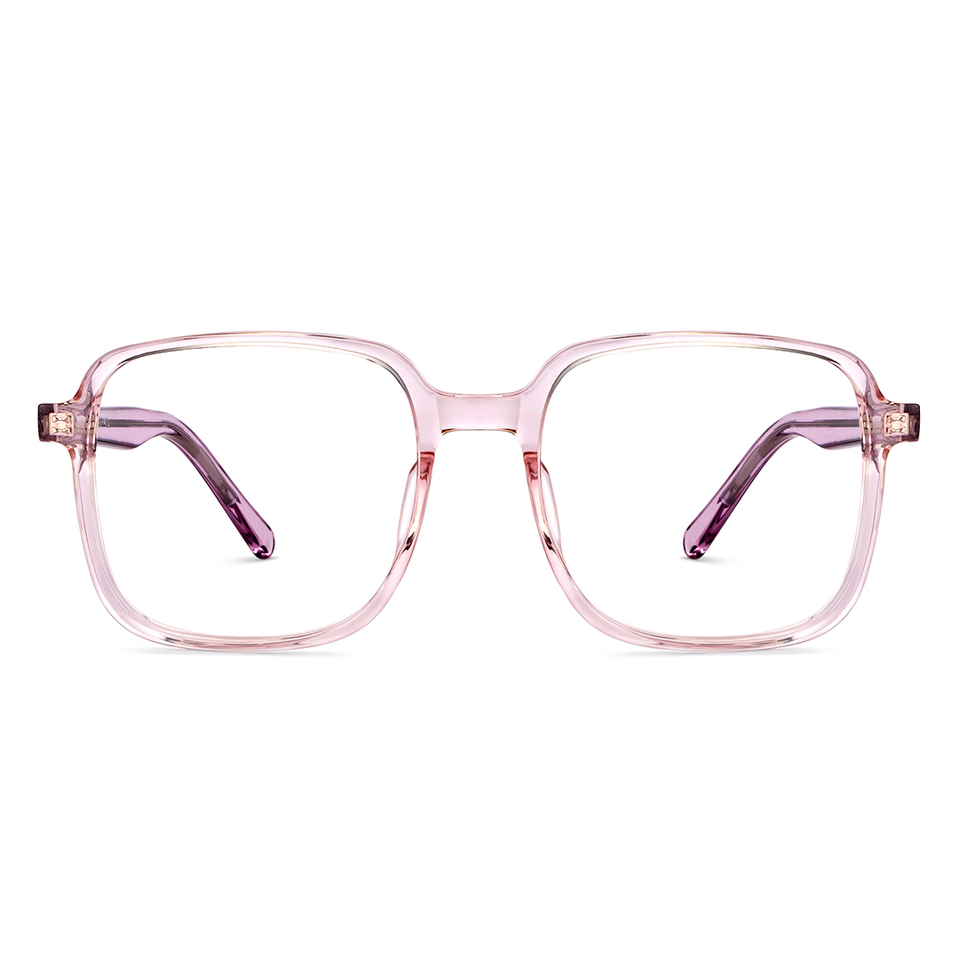 Vincent Chase Online Purple Transparent Full Rim Square left side