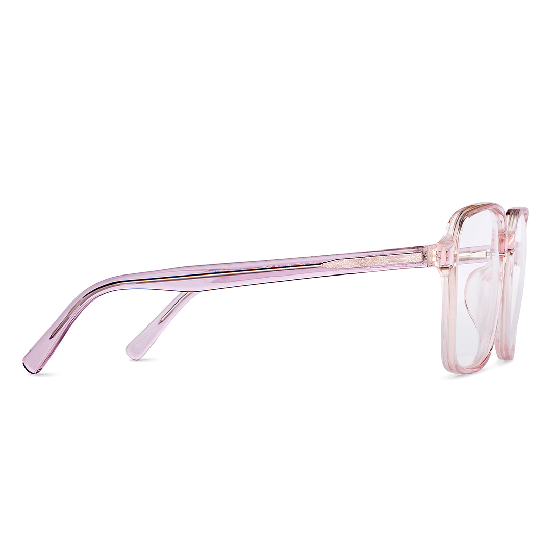 Vincent Chase Online Purple Transparent Full Rim Square left side