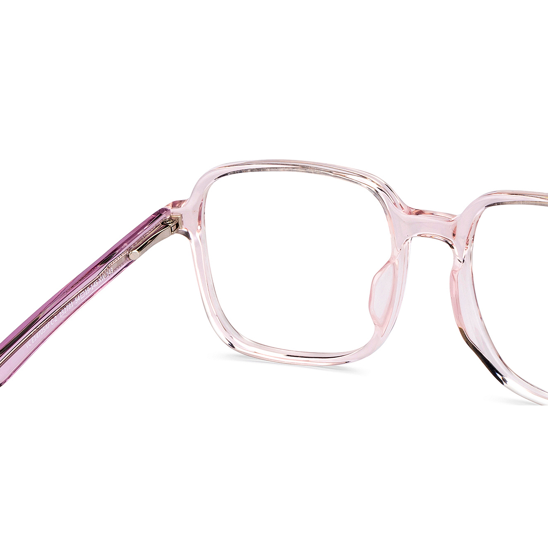 Vincent Chase Online Purple Transparent Full Rim Square right side