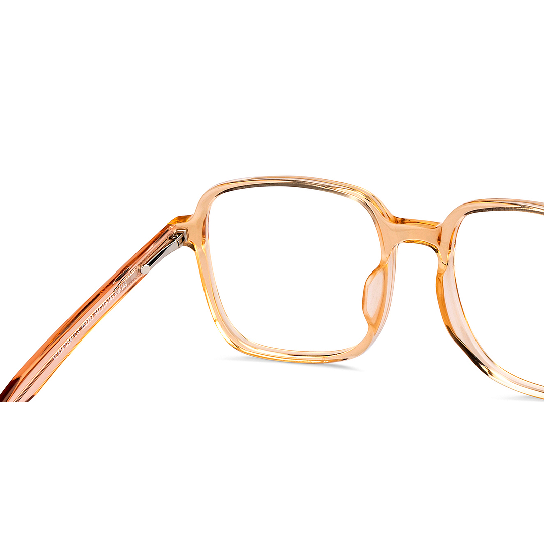 Vincent Chase Online Orange Transparent Full Rim Square left side