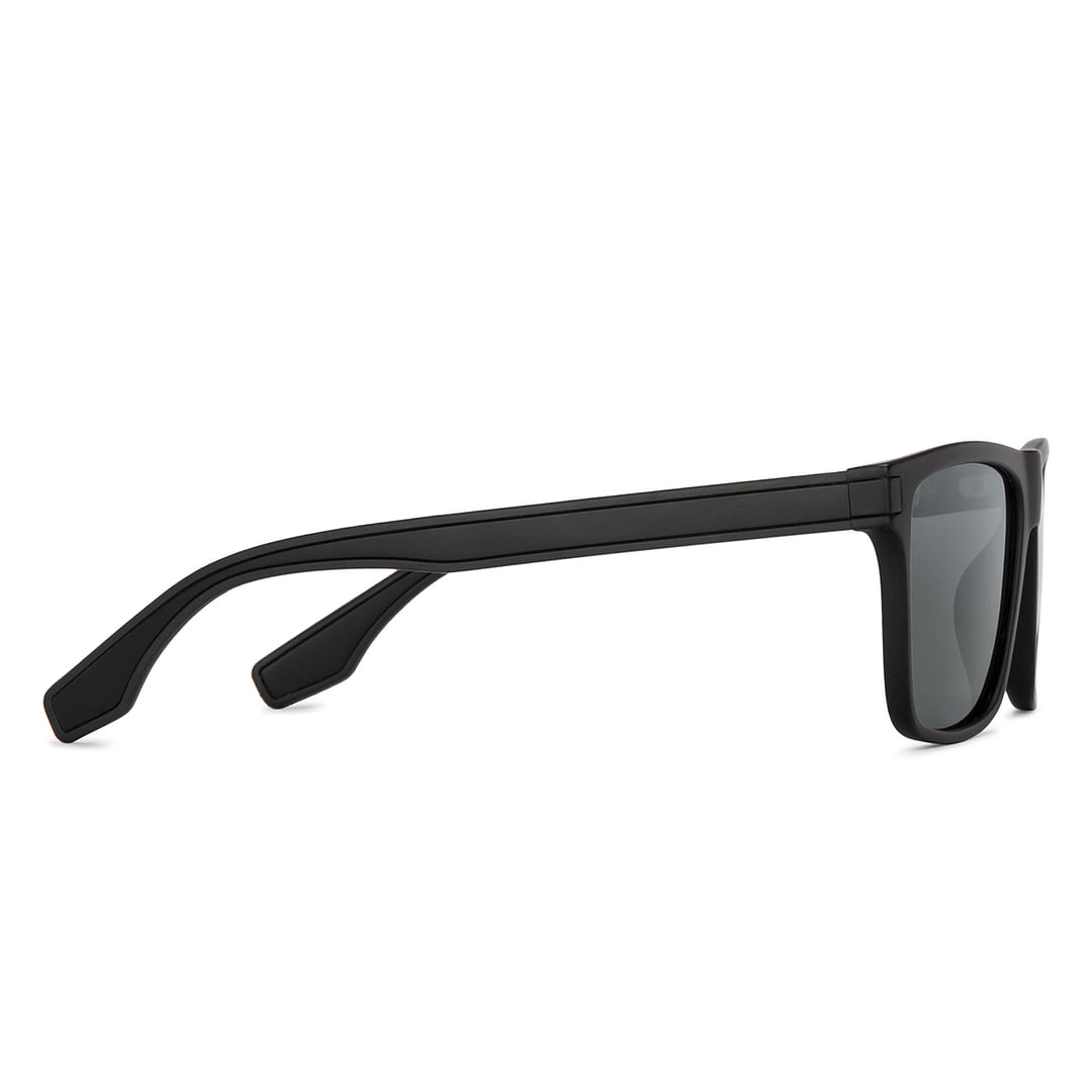 Vincent Chase Black Full Rim Square left side