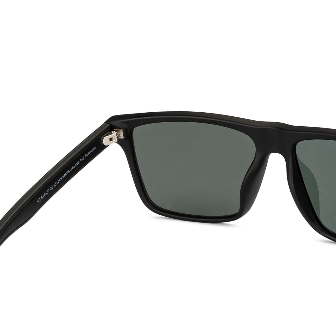 Vincent Chase Black Full Rim Square right side