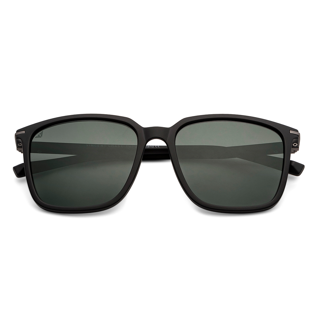 Vincent Chase Online Black Full Rim Square left side