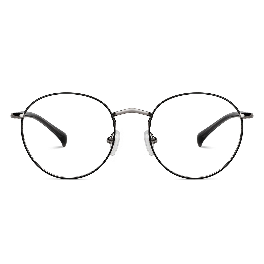 Vincent Chase Online Dark Gunmetal Full Rim Round right side