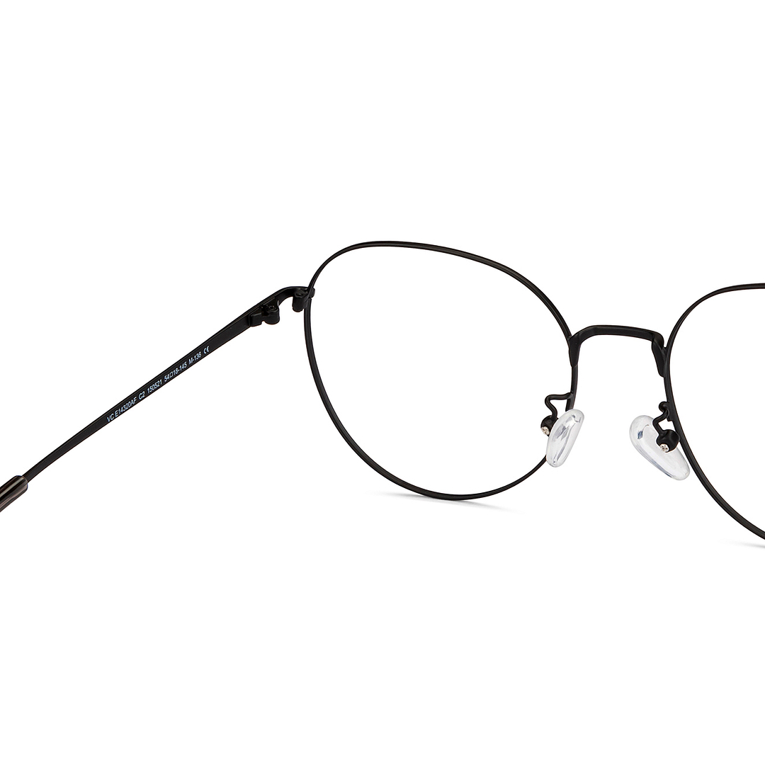 Vincent Chase Online Black Full Rim Round right side