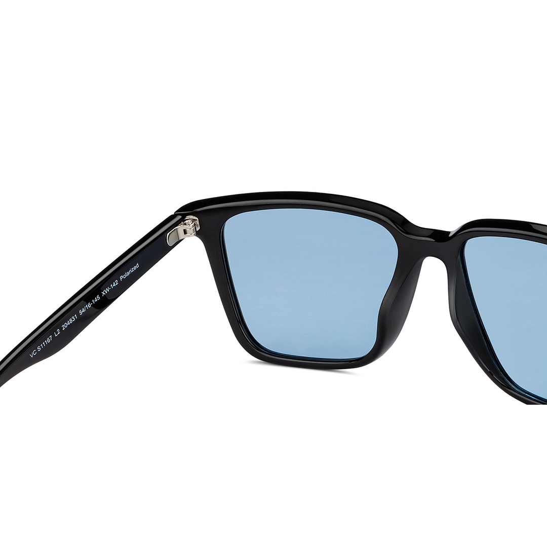 Vincent Chase Polarized Black Full Rim Square right side