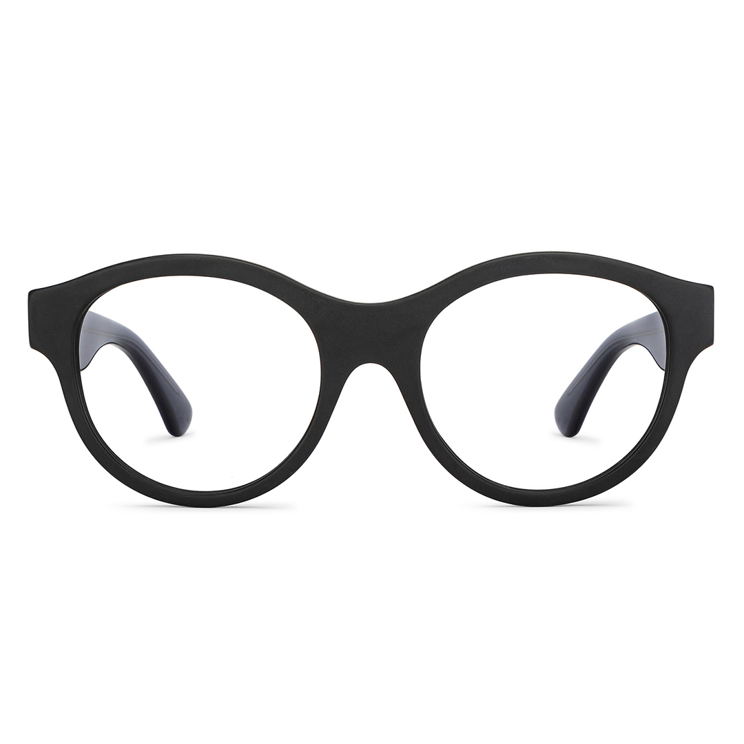 Vincent Chase Online Black Full Rim Round left side