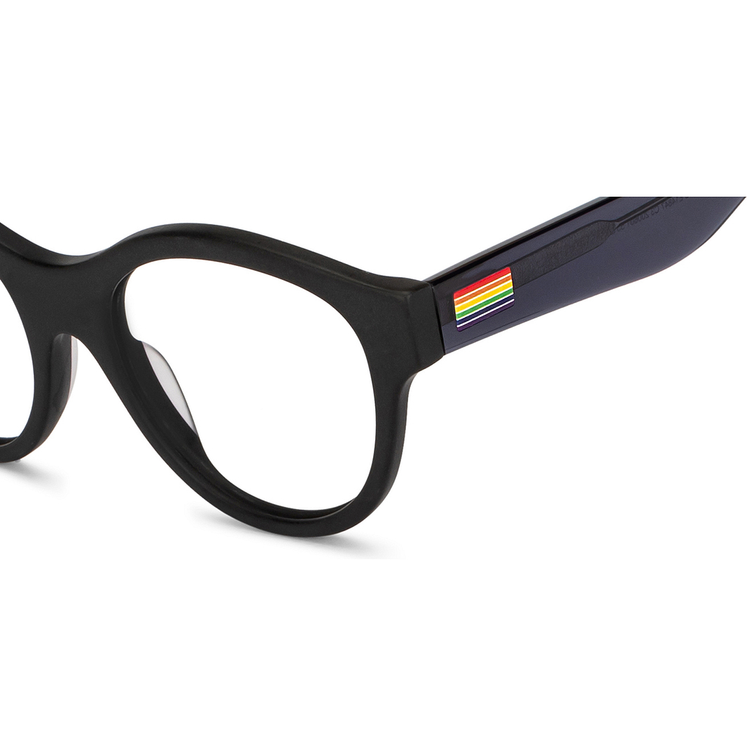 Vincent Chase Online Black Full Rim Round left side