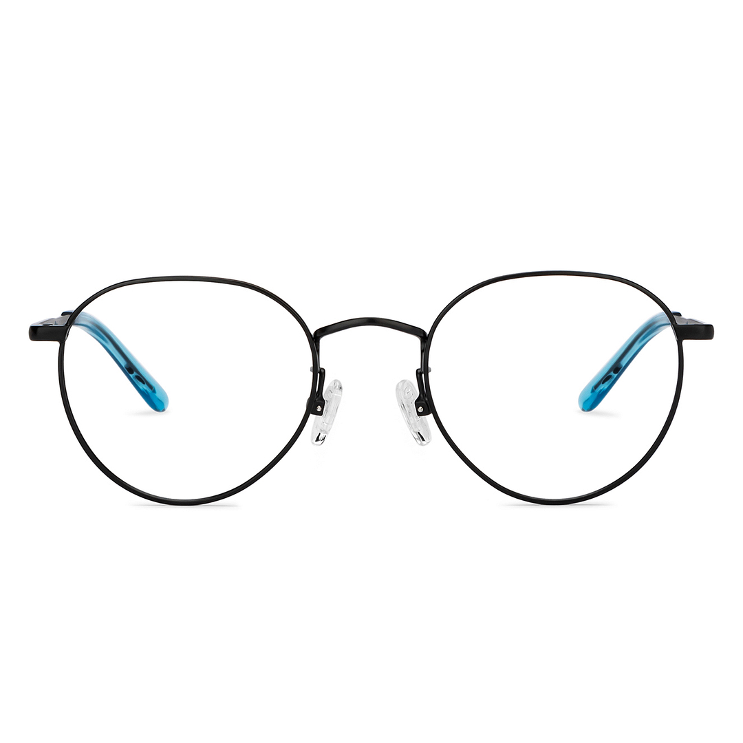 Vincent Chase Online Black Full Rim Round left side
