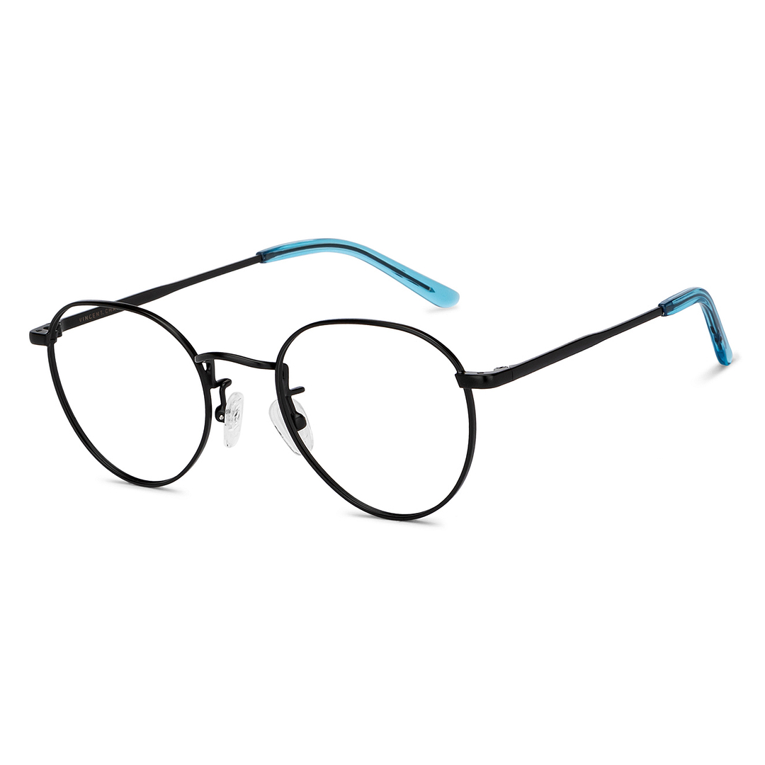 Vincent Chase Online Black Full Rim Round right side