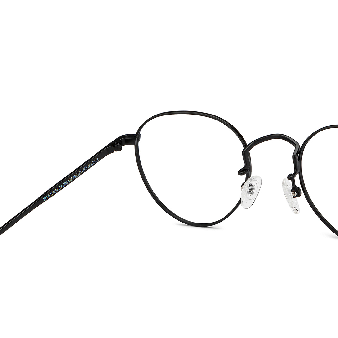 Vincent Chase Online Black Full Rim Round right side