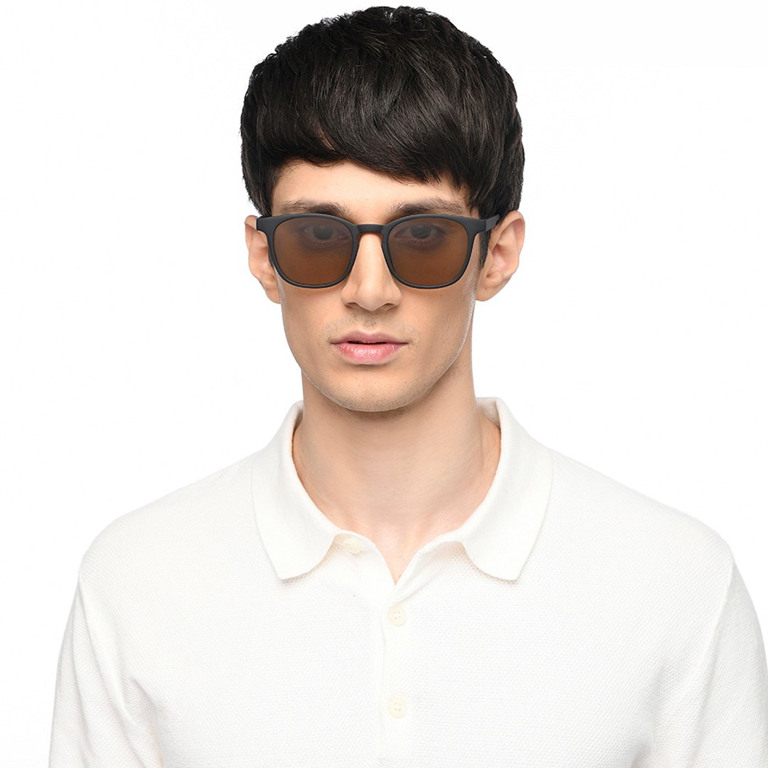 Lenskart Hustlr Online Dark Night Full Rim Square left side